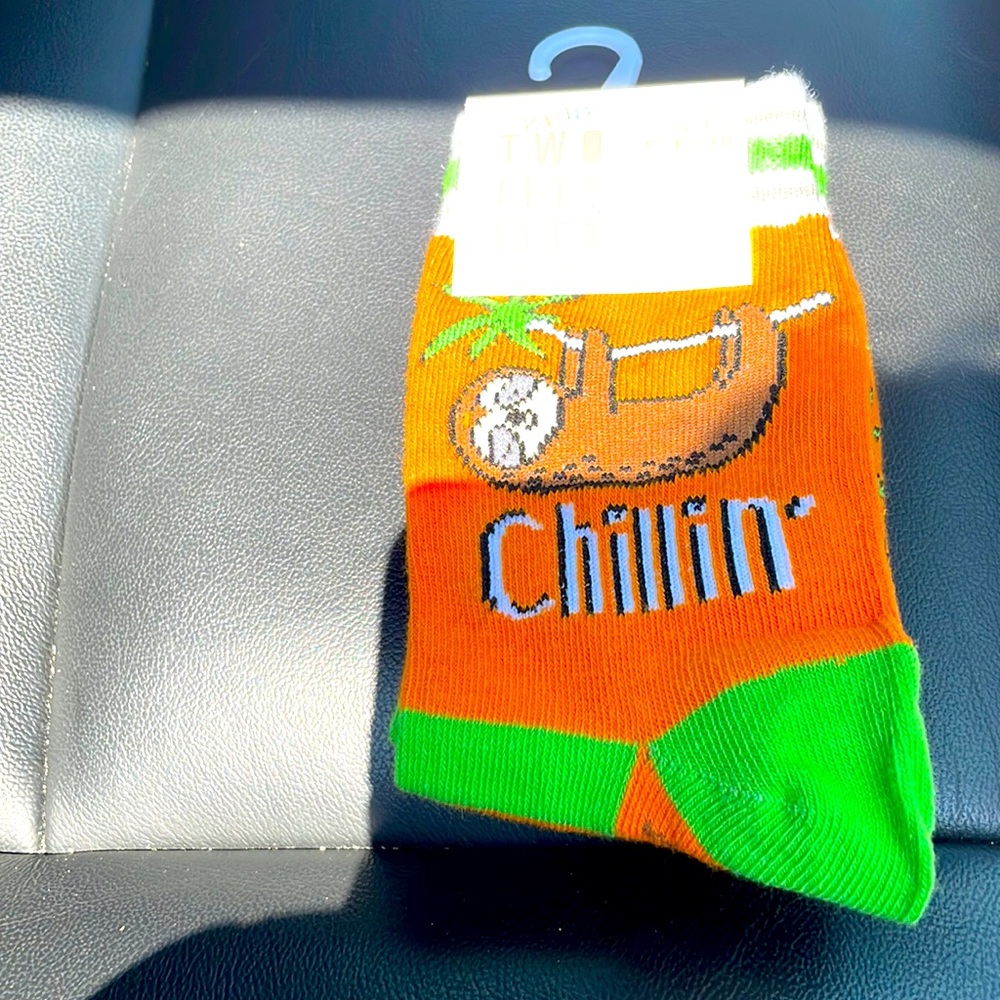 Two Left Feet Socks “Just Chillin”